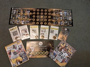 Pittsburgh Steelers NFL 2005 Official Medallion Collection LOT - Picture 1 of 7