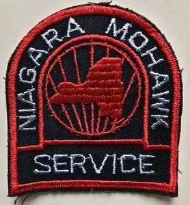 Parche De Colección Hierro Niagara Mohawk Service Estado de Nueva York Sin Usar 3.25"x3" Nuevo de Lote Antiguo - Imagen 1 de 3