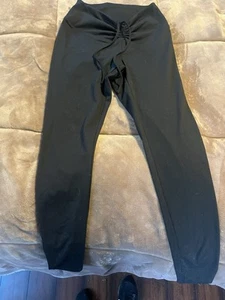 victoria secret pink active leggings Black Size Med. - Picture 1 of 5