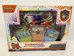 Pokemon Juego de Cartas Coleccionables Escarlata y Violeta Fueco Paldea Caja 4 x Boosters - Nuevo - Imagen 1 de 8