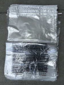Poly Bags 16*22” Suffocation Warning Clear 1.5 mil 140 Count For Amazon FBA - Picture 1 of 4