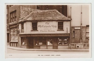 London England Postcard The Old Curiosity Shop Unused White Border - Picture 1 of 2