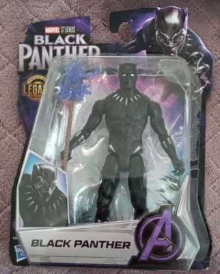 Figura Hasbro Pantera Negra Colección Legacy Marvel Studios Nueva en Caja Foto 1 de 2