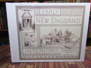 2014 EARLY NEW ENGLAND INTERIORS SKETCHED BY ARTHUR LITTLE Architecture Fac 1878 - Picture 1 of 11