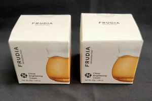 FRUDIA: Citrus Brightening Cream Derived From Fruit 55g/1.94oz (Pack of 2) - Picture 1 of 4
