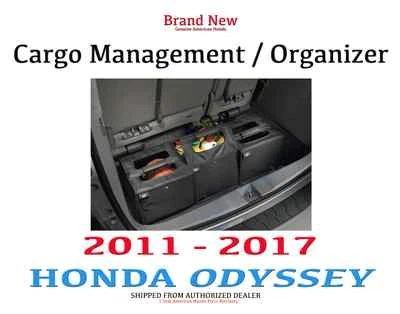 Genuine OEM Honda Odyssey Cargo Organizer 2011-2017 (08L56-TK8-100 Foto 1 de 3