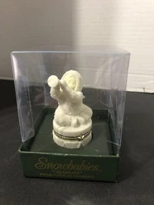 Dept 56 Snowbabies Celebrate Hinged Box Trinkets 68847 New In Box - Picture 1 of 6