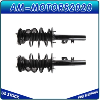 2 Pcs For 2008-2009 Ford Taurus X Front Complete Struts Shocks With Coil Springs - Image 1 of 4