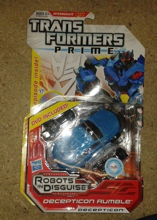 Hasbro Transformers Prime Rumble Deluxe Class Figure (2012) - Image 1 of 1