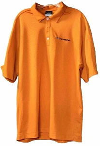 Nike Golf Dri-Fit Poloshirt Herren Größe Large ~ orange V Force ~ gebraucht, in einwandfreiem Zustand - Bild 1 von 14