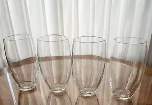 5 Bicchieri Royal Crystal Rock 5" Highball Base a Bolla con Forma Triangolare Unica - Foto 1 di 6