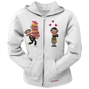 Paul Frank - Julius With Books Juniors Hoodie Buddie - Picture 1 of 1