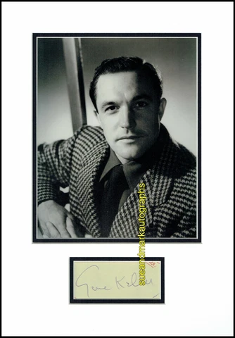 Gene Kelly Singing In The Rain Autograph Signed UACC RD96 Cover