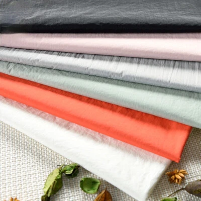 40D Ripstop Nylon Fabric Waterproof Airtight Down Jacket Sew Material By Metre - Image 1 of 4