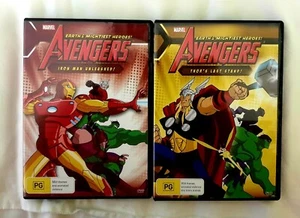 The Avengers Earth's Mightiest Heros Iron Man Unleashed Thor's last Stand Anime - Picture 1 of 4