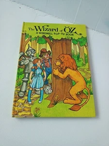 The Wizard Of Oz A Windmill Pop Up Book Kids Vintage Book Free Postage Rare - Picture 1 of 6