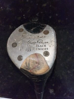 Shakespeare Gary Player Black Knight #1 Wood Golf Club Good Condition - Image 1 of 4