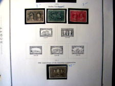 Classic Canadian Stamp Collection on Scott Pages.