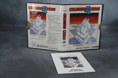 Colossus Chess 4 / Commodore 64 C64 Datasette / CDS Software / 💾✅ Getestet - Bild 1 von 2