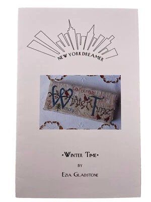 New York Dreamer cross stitch Pattern- 'Winter Time' - Ezia Gladstone - Image 1 of 3