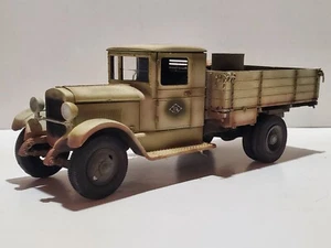 Camión de carga ZVEZDA ejército ruso soviético GAZ-AA 1:35 Segunda Guerra Mundial Modelo Kit Construido - Imagen 1 de 17