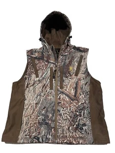 BROWNING WINDCUTTER WATERFOUL HOODED VEST SIZE M NEW - Picture 1 of 10