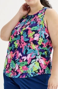 Womens Plus 2X Tek Gear DryTek Tank Top Gym Workout Moisture Wicking NWT - Picture 1 of 6
