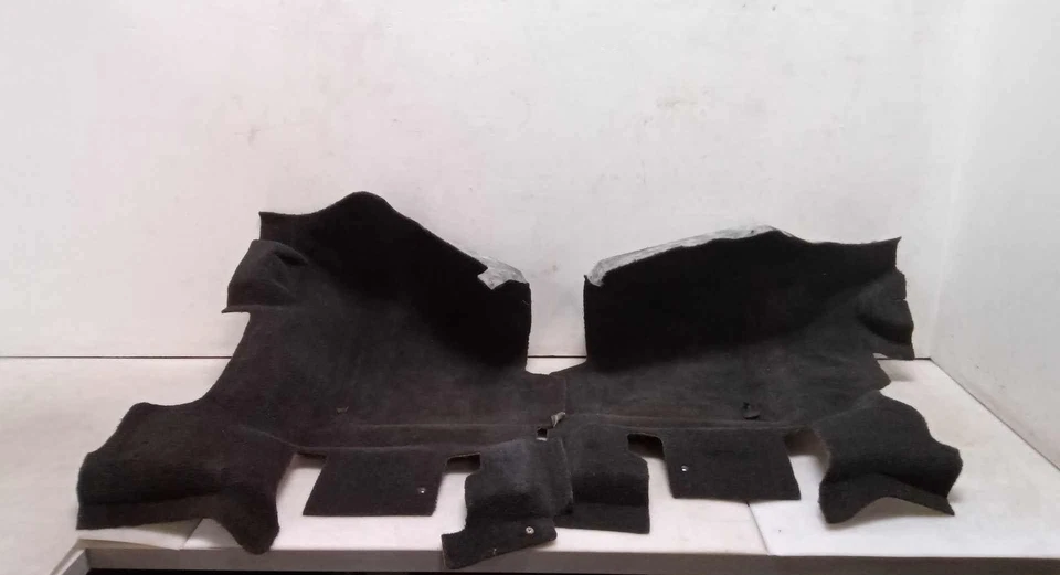 Juego de alfombras delanteras negras Jeep TJ Wrangler OEM (2) 2003 2004 2005 2006 161026 Foto 1 de 4