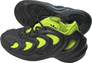 Scarpe/Sneaker Adidas AdiFOM Q - NUOVE Uomo 9.5 Nero/Lime - #47557-FLR - Foto 1 di 6