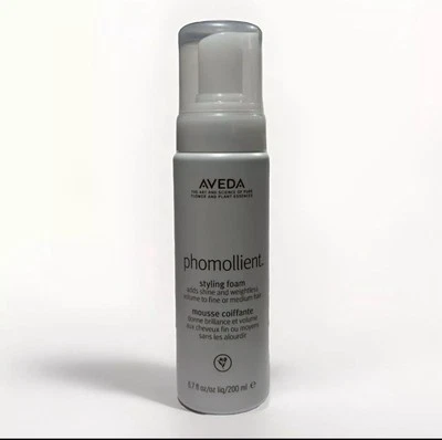 Aveda Phomollient Styling Foam  adds volume and shine 6.7 oz / 200 ml  NEW - Image 1 of 3
