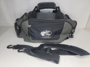 Bolso de Lona Bass Pro Shops Club Verde Oscuro Negro Multi Compartimento Correa para el Hombro - Imagen 1 de 9