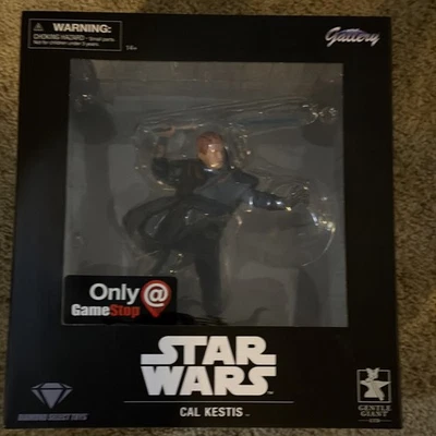 Cal Kestis Star Wars Jedi Order Gentle Giant Statue, Diamond Select, NEW, SEALED - Image 1 of 2