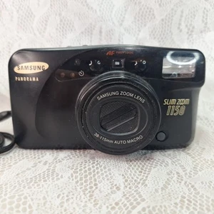 Samsung Panorama Slim Zoom 1150 35 mm Point & Shoot Camera Tested Working - Picture 1 of 9