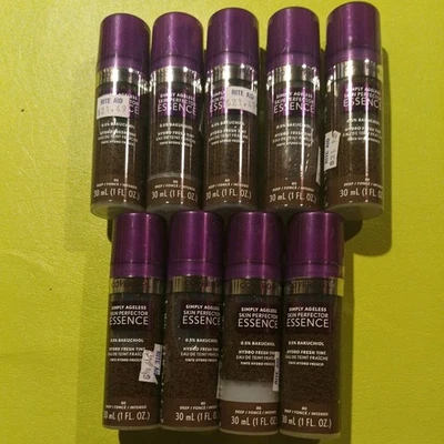 LOT OF 9 Covergirl Simply Ageless Skin Perfector Essence Foundation #80 NEW 30mL - Image 1 of 4