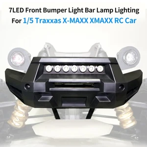 LED Front Bumper Light Bar Lamp For 1/5 Traxxas X-MAXX XMAXX RC Upgraded Parts - Picture 1 of 17