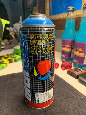 Vintage Montana Spray Paint Can – Medium Blue R5015 – Rare Authentic - Image 1 of 4