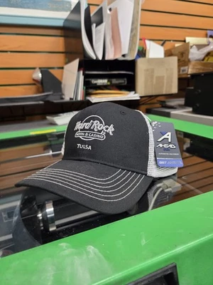 Gorra de camionero Hard Rock Casino Tulsa Ball Cap nueva con etiqueta. Foto 1 de 4