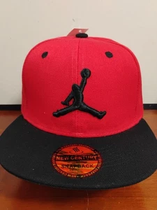 Jordan SnapBack Hat . Red And Black - Picture 1 of 7