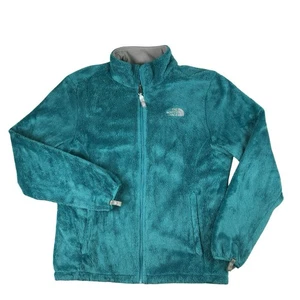 The North Face Osito Damen XL Aqua Blau Sherpa Fleece Full Zip Jacke - Bild 1 von 8