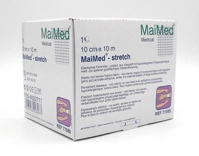MAIMED GMBH MaiMed Stretch Fixiervlies 10cm x 10m PZN 04002711 (1,15 EUR/m)
