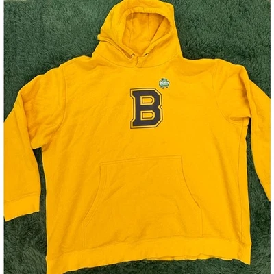 2019 NHL Boston Bruins Winter Classic Yellow 4XL Pullover Sweatshirt Hoodie - Image 1 of 4