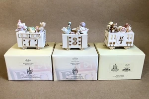 LENOX: Happy Birthday Express Train w/Box 3 LOT Fantastic 1st, Terrific 3, Fab 4 - Picture 1 of 15