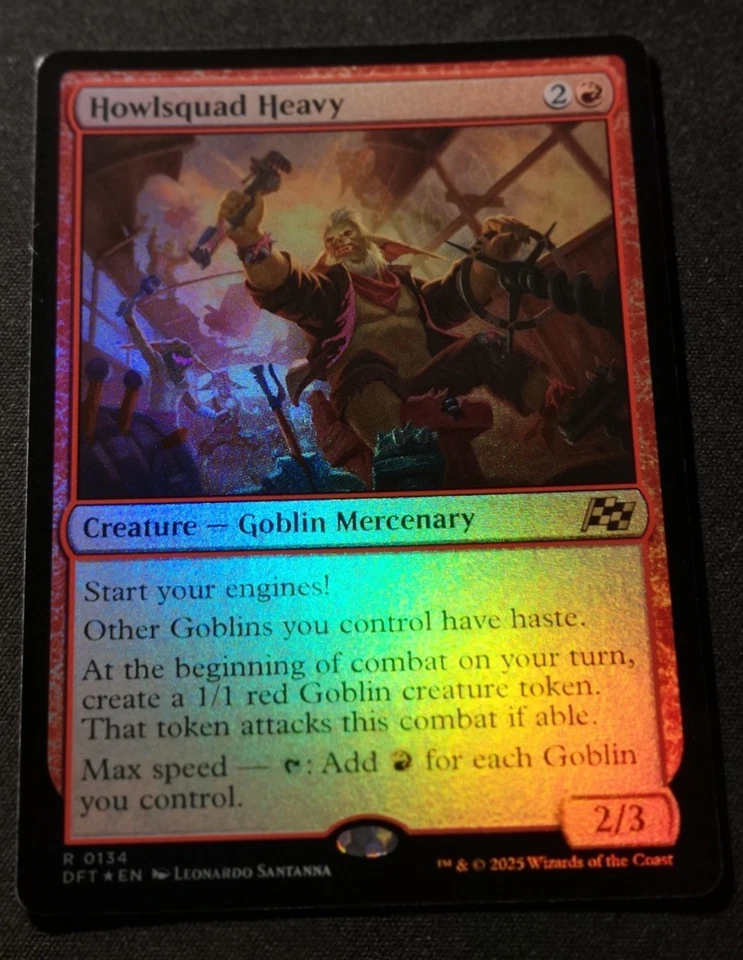 Howlsquad Heavy - Foil - DFT - MTG - EN - NM - 0134 - Image 1 of 1
