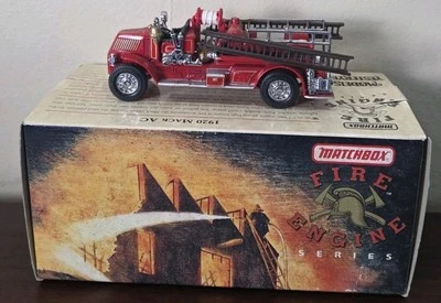 Matchbox Models of Yesteryear Fire Engine Series 1920 Mack AC YFE01 - Image 1 of 4