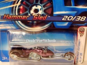 2006 Hot Wheels #20 First Edition Hammer Sled purple - Picture 1 of 1