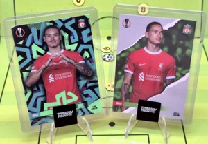 2x Darwin Nunez 35 /75 + 16 /75 - Topps Total Football - Liverpool - Nummeriert! - Picture 1 of 5