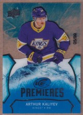 2020-21 Upper Deck Ice Ice Premieres #192 Arthur Kaliyev RC /99