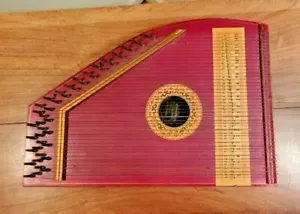 Vintage Antik hergestellt von Oscar Schmidt International Inc. Autoharfe - Bild 1 von 10