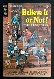 Ripley's Believe It or Not #18 1970 Headless Huntsman Ghost's Vendetta Gold Key - Picture 1 of 3