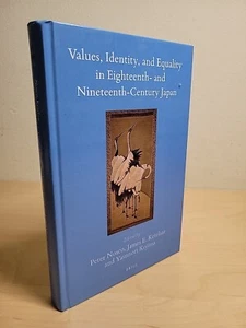 Values, Identity, and Equality in Eighteenth And Nineteenth Century Japan Nosco  - Picture 1 of 13